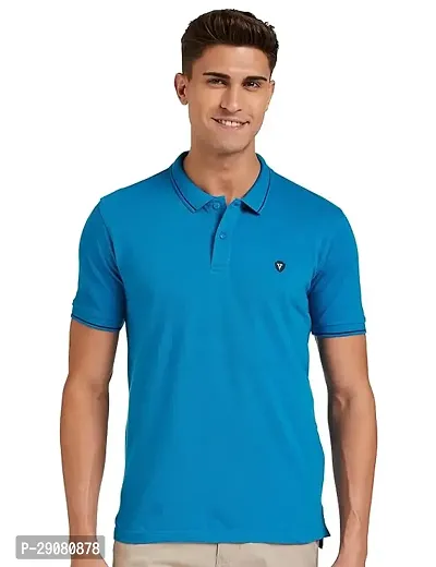 Classic Cotton Solid Tshirt for Men-thumb0