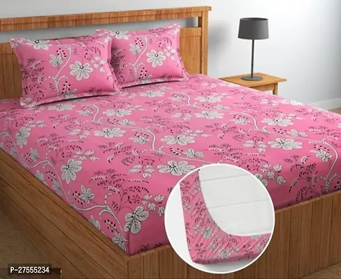 Comfortable Cotton Printed Single Bedsheet