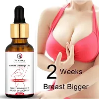 Viaana Bigger Breast Enlarge/Osom Brest Oil for Women Upsize,Strength,Growth  36 Natural Body Toner massage Oil (Enriched With Almond oil, Olive oil, Jojoba oil, Sesame oil and Vitamin E) 30ml-thumb2