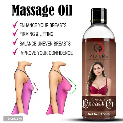 Viaana 100% Naturals/Ayurvedic Breast Growth Massage Oil helps Breast Size No Side Ef.. Women (100 ml-thumb2
