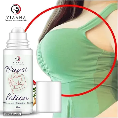 Viaana Breast Cream Body massage cream Increase Your Breast Size by 4 Cups, Naturally : The Most Effective Natural Breast Cream (50 ml * pack of 01) breastcream daily massage cream for women and girls-thumb0