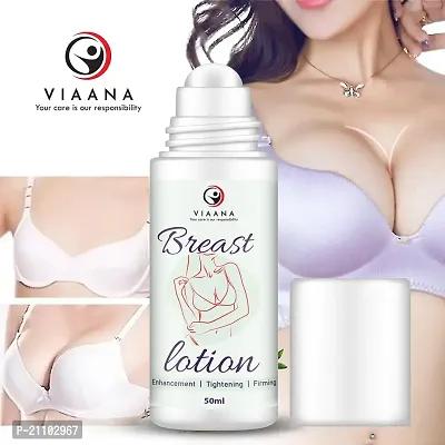Viaana Breast Cream Body massage cream Increase Your Breast Size by 4 Cups, Naturally : The Most Effective Natural Breast Cream (50 ml * pack of 01) breastcream daily massage cream for women and girls-thumb0
