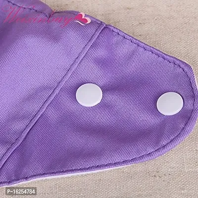 Tinny Tots Cloth Diaper Reusable Nappy Washable Free Size Adjustable Waterproof (PURPULE)-thumb5