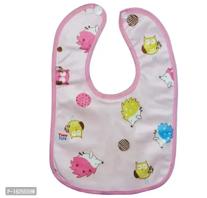 The Cheeky Kidzz Baby Waterproof Feeding Bibs Apron for Babies Girls Boys Drool Bibs with Snaps Set Combo (DESIGN 2)-thumb4