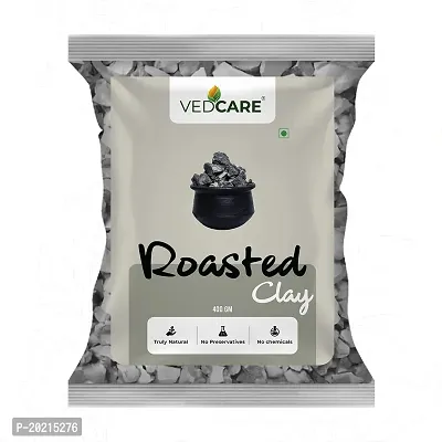 Vedcare Indian Edible Roasted Clay | Bhutdo | Khadi | Mitti | Butter Soil Manure | Roasted nakumatt | nakumatt Clay, 400 g