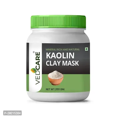 Vedcare Kaolin Clay Powder For Face Pack (100% Pure  Natural), 200gm