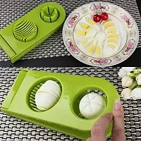 WINDBUZZ Multi Purpose Egg  Mushrooms Cutter/Slicer with Stainless Steel Wire Egg Grater  Slicer, Green (1)-thumb3