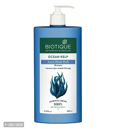 Biotique Bio Ocean Kelp Anti Hair Fall Shampoo Intenstive Hair Growth Therapy, 650ml-thumb2