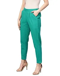 ASHA Fashion Stylish Solid Rayon Pant for Women and Girls(AF-Pant)-thumb3