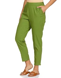 ASHA Fashion Stylish Solid Rayon Pant for Women and Girls(AF-Pant)-thumb2