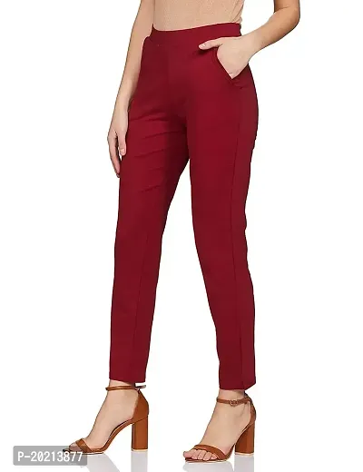 ASHA Fashion Stylish Solid Rayon Pant for Women and Girls(AF-Pant)-thumb3