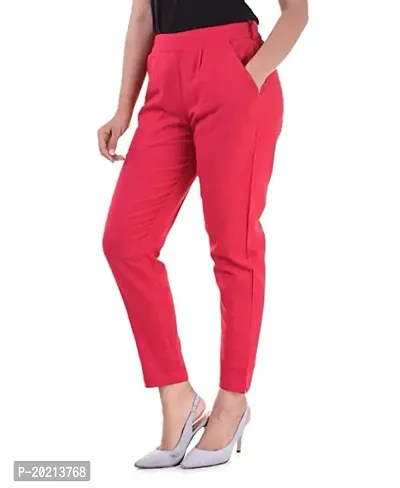 ASHA Fashion Stylish Solid Rayon Pant for Women and Girls(AF-Pant)