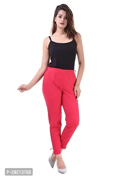 ASHA Fashion Stylish Solid Rayon Pant for Women and Girls(AF-Pant)-thumb4