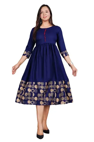 ASHA Fashion Stylish Flared Kurta for Women and Girls(AF-004)