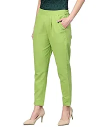 ASHA Fashion Stylish Solid Rayon Pant for Women and Girls(AF-Pant)-thumb2