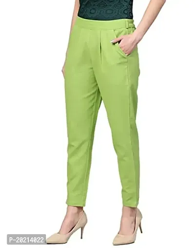 ASHA Fashion Stylish Solid Rayon Pant for Women and Girls(AF-Pant)-thumb3