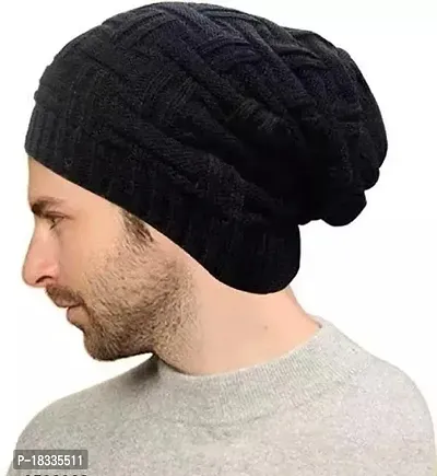 Stylish Premium Quality Wool Caps For Men Pack Of 1-thumb0