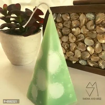 Smoak And Melt Cloud Candle Series | Home Decor | Handmade | Green-thumb0