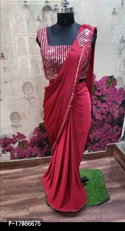 Buy Black Diamond Ready to Wear Saree, One Minute Saree, Bollywood Saree  for Women, Easy to Wear Saree USA Designer Saree With Stitched Blouse  Online in India - Etsy