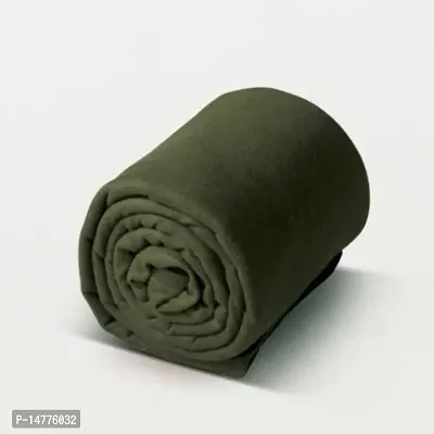VORDVIGO? Fleece Polar Single Bed Ac Blanket / Bedsheet for All Season, Color- Green (228 x 152 cm)