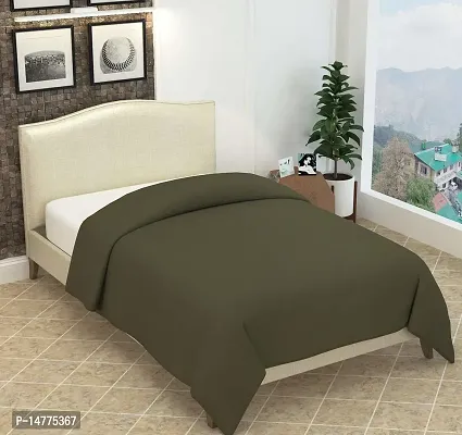 VORDVIGO Fleece Polar Single Bed Ac Blanket / Bedsheet for All Season, Color- Green (228 x 152 cm)
