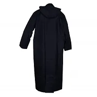 VORDVIGO? Men's  Women's Solid Rain Coat/Overcoat with Hoods and Side Pocket 100% Waterproof Raincoat-thumb1