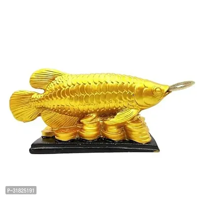 Arusha Feng Shui Golden Arowana Fish Strong Wealth Symbol-thumb0