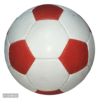 Rock 2 Rubber Football, Size Size 5, (Red, White)-thumb0