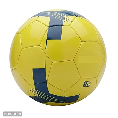 Football Ball F100 (Above 12 Years) (Size 5, Yellow, TPU)-thumb0