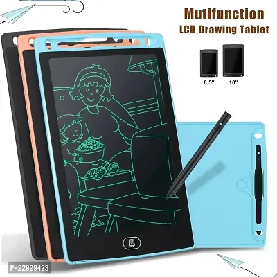 Multipurpose DIGITAL paperless magic LCD SLATE  Writing Pad to do list NOTEPAD  TABLET SKETCH BOOK with PEN  ERASER button  erase KEY LOCK under office  child EDUCATIVE toy (Multicolor)-thumb0