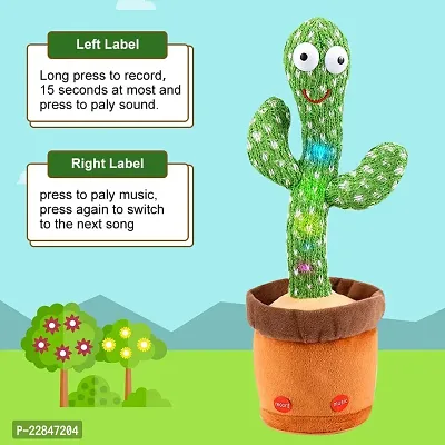 Toys Talking Cactus Baby Toys for Kids Dancing Cactus Toys Can Sing Wriggle  Singing Recording Repeat What You Say Funny Education Toys for Children Playing Home Decor Items for Kids-thumb0
