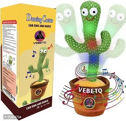 Toys Talking Cactus Baby Toys for Kids Dancing Cactus Toys Can Sing Wriggle  Singing Recording Repeat What You Say Funny Education Toys for Children Playing Home Decor Items for Kids-thumb0