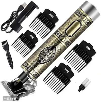 Hair Trimmer for Men Buddha Style Trimmer, Professional Hair Clipper, Adjustable Blade Clipper, Hair Trimmer  Shaver for Men, Retro Oil Head Close Cut Precision (GOLD-2)-thumb0