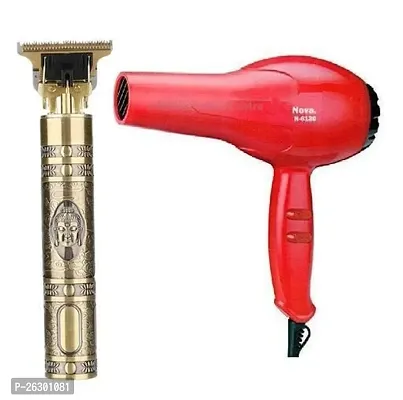 TRIMMER T-99 + NV-6130 HAIR DRYER 1800W COMBO-thumb0