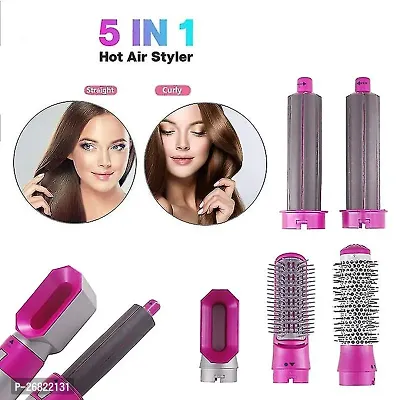 5 in 1 Multifunctional Hair Curly Hot Air Styler, Hair Dryer ​Comb Portable Frizz-Free BEST HAIR STYLER(multicolor)