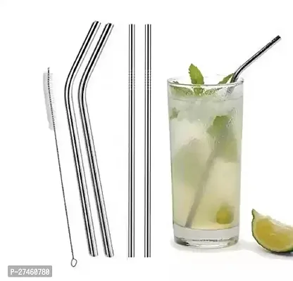 Sizzling Steel Straws for Drinking Straw Cleaning brushs Set (Steel Straw)