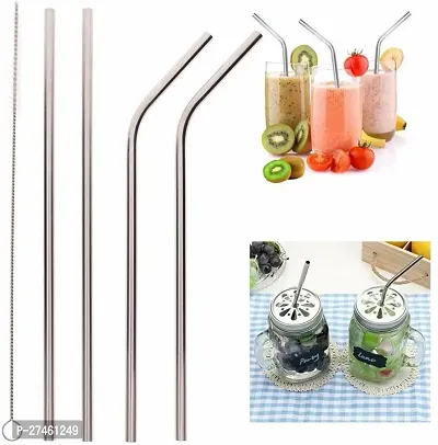 Sizzling Steel Straws for Drinking Straw Cleaning brushs Set (Steel Straw)