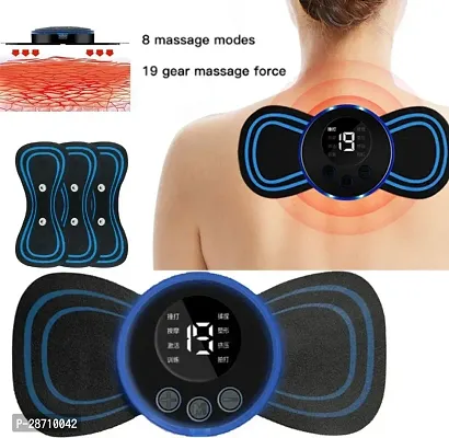 Mini Body Massager With 8 Modes19 Strength Levels, Wireless Portable Neck Massager