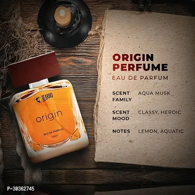 ORIGIN Perfume 100 ml | EAU DE PARFUM Men Aqua and Musky Notes |-thumb0