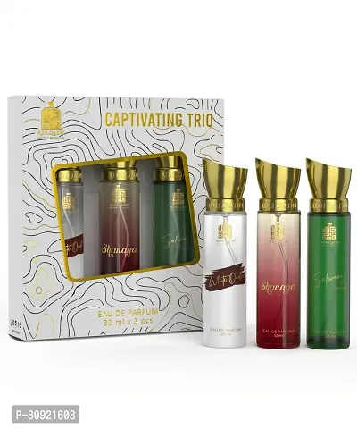 AdilQadri Captivating Trio Luxury Perfume Liquid Gift Set (3 X 30 Ml)-thumb0