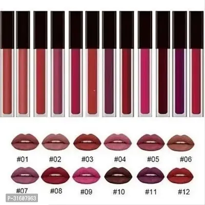 12 Pieces Lipstick Combo of Different Shades-thumb0