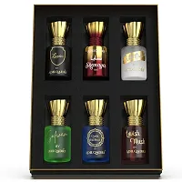 Assorted Luxury Alcohol Free Long Lasting Roll-On Attar Perfume Gift Set For Unisex (5.5 Ml Each)-thumb1