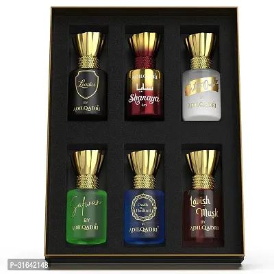 Assorted Luxury Alcohol Free Long Lasting Roll-On Attar Perfume Gift Set For Unisex (5.5 Ml Each)-thumb2