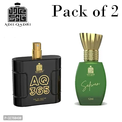 Combo of AQ 365 Safwan Atta Long Lasting Attar For Men and Women (12 ML)-thumb0