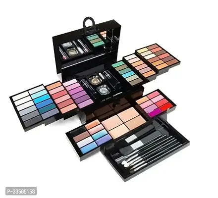 Makeup Box Set with Brushes,