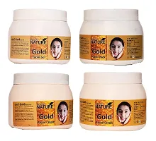 NICE NATURE Gold Facial Kit Parlour Pack  (4 x 450 g)-thumb2