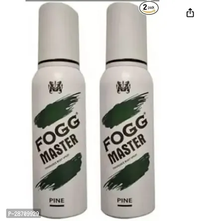 Fogg Master Pine Fragrance Body Spray 120Ml Each Pack Of 2 Body Spray - For Men And Women 240 Ml, Pack Of 2-thumb0