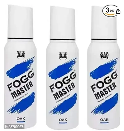 Fogg Foog Master Oak Deo Body Spray - For Women 300 G, Pack Of 3-thumb0