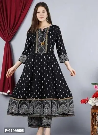 Stylish Fancy Rayon Kurta For Women-thumb0