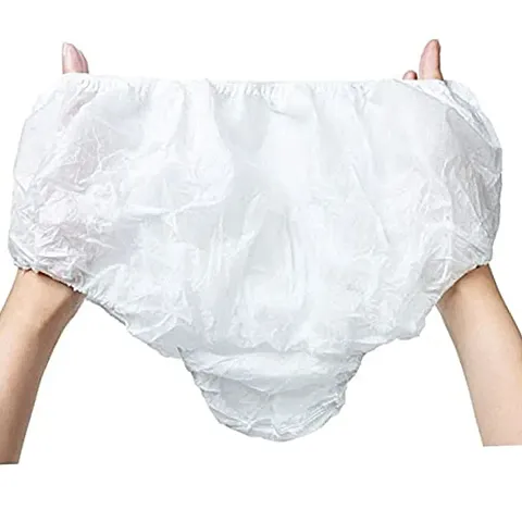 Panties for Women Spa, Maternity, Periods, Body Massage,Non Double Layered Women's Travelling Briefs Use and Throw Panties for Girls Ladies Non Woven Panty Sets (20 Pices)